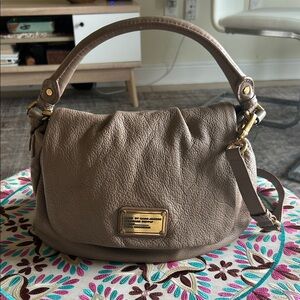 Marc Jacobs Tan Leather Shoulder Bag